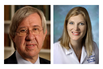 Headshot of Dr. Szalay and Dr. Taube