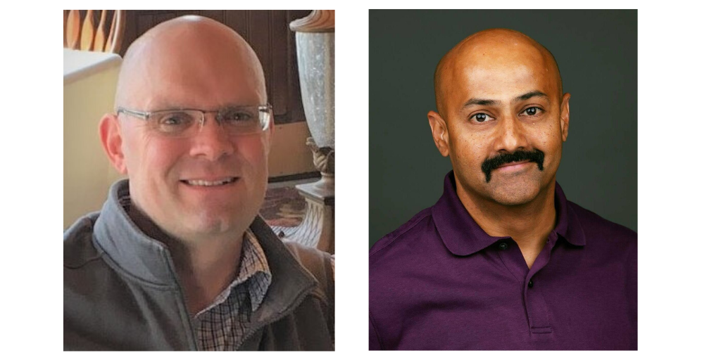Headshots of Drs. Tim Griffin and Pratik Jagtap