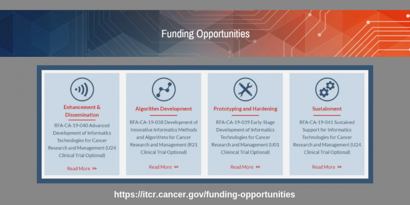 Informatics Technology for Cancer Research Request for Application