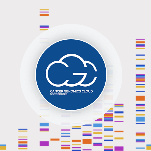 Illustration of the Seven Bridges Cancer Genomics Cloud (CGC). The CGC is one of three NCI Cloud Resources.