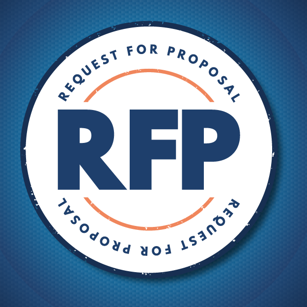 Circle with text that reads “RFP: Request for proposal”